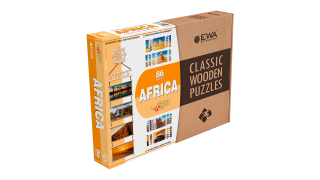 Drevené puzzle "Afrika"