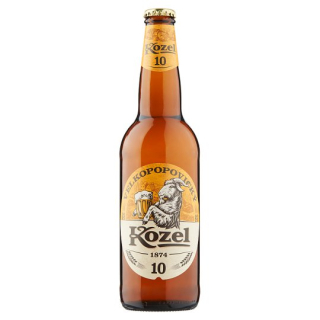 Velkopopovický Kozel 10 pivo výčapné svetlé 500 ml