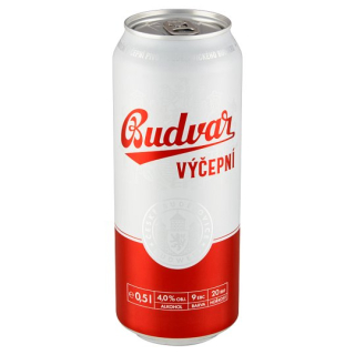 Budvar Výčepní svetlé výčapné pivo 0,5 l