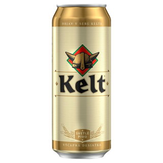 Kelt Svetlé výčapné pivo 10% 500 ml