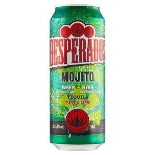 Desperados Mojito svetlé pivo ochutené tequilou 500 ml